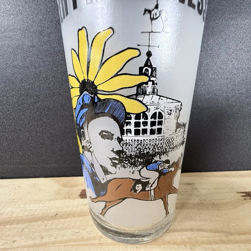 108th Preakness‎ Pimlico Baltimore MD 1983 Horse Race Souvenir Drinking Glass